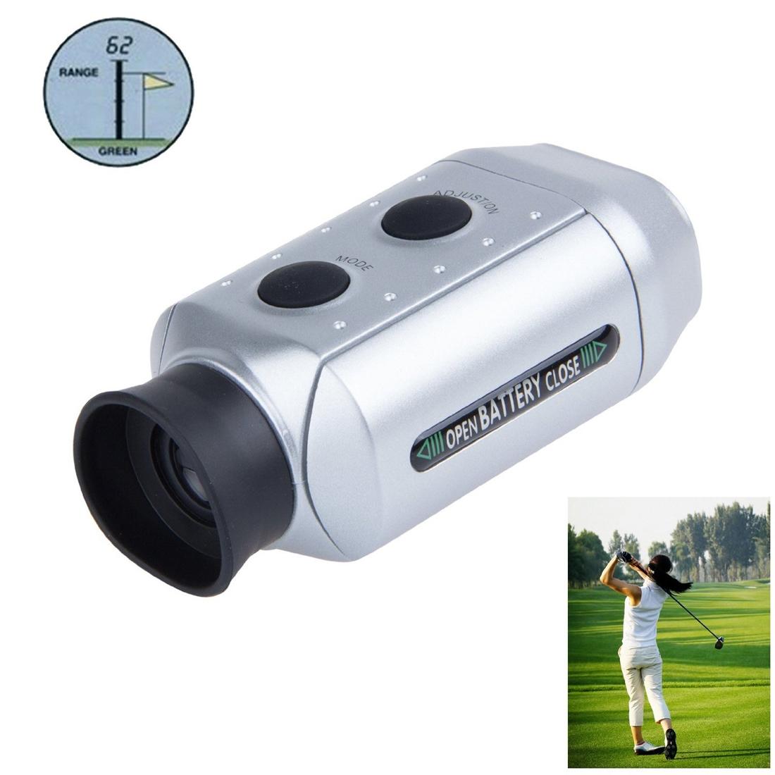 7X Digital Golf Telescope With Measuring Instrument And Padded Case