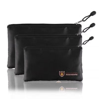 Secure Fireproof Waterproof Bag For Valuables - 13.4X9.8 Inch