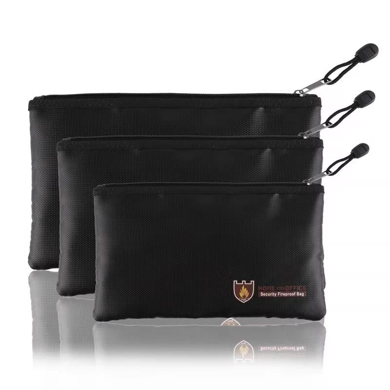 Secure Fireproof Waterproof Bag For Valuables - 13.4X9.8 Inch