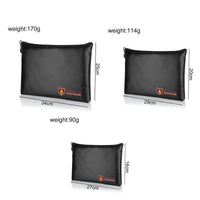 Secure Fireproof Waterproof Bag For Valuables - 13.4X9.8 Inch