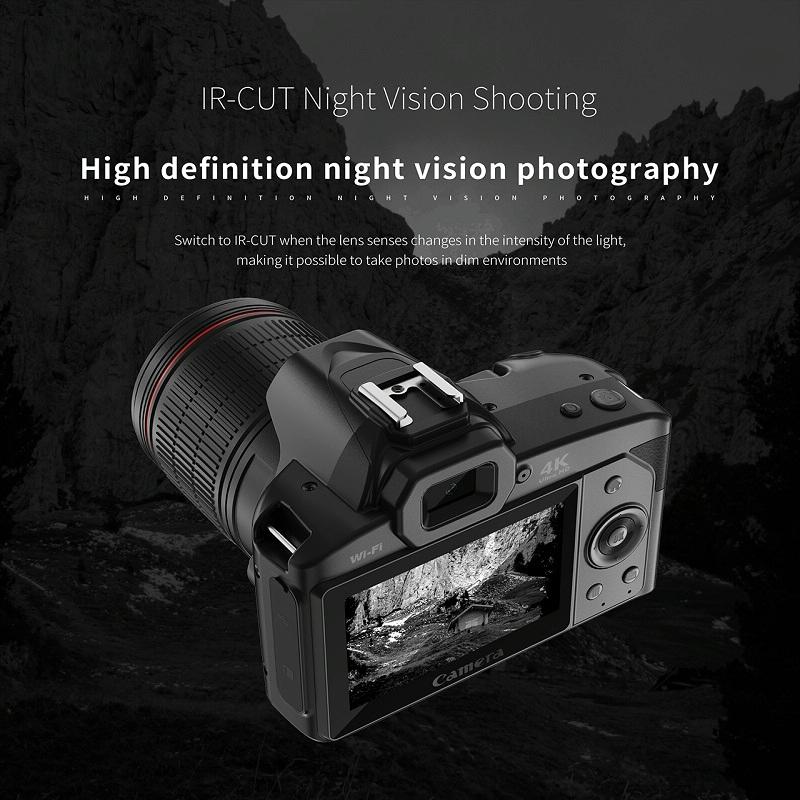 Dual-Camera Night Vision 64 Million Pixel High-Definition Wifi Digital Camera Standard & Fill Light - Standard Without Memory Card