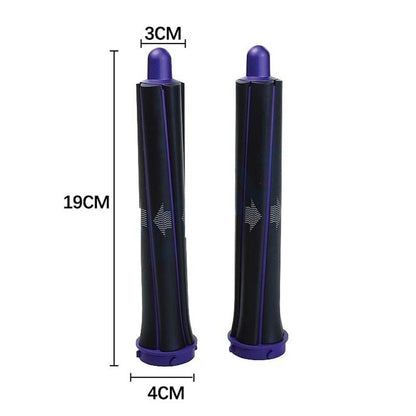 Long Barrel & Adapter Set for Dyson Hair Dryer - 1 Pair - 1Pc Long Barrel Purple