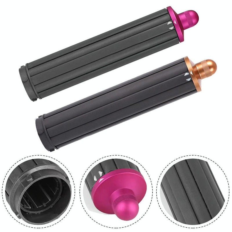 Enhanced Long Curling Nozzle for Dyson Airwrap Hair Dryer - Rose Red