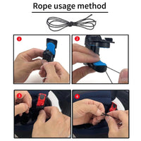 Universal Motorcycle Helmet Mount for Gopro Dji and Sjcam Cameras - Set 1