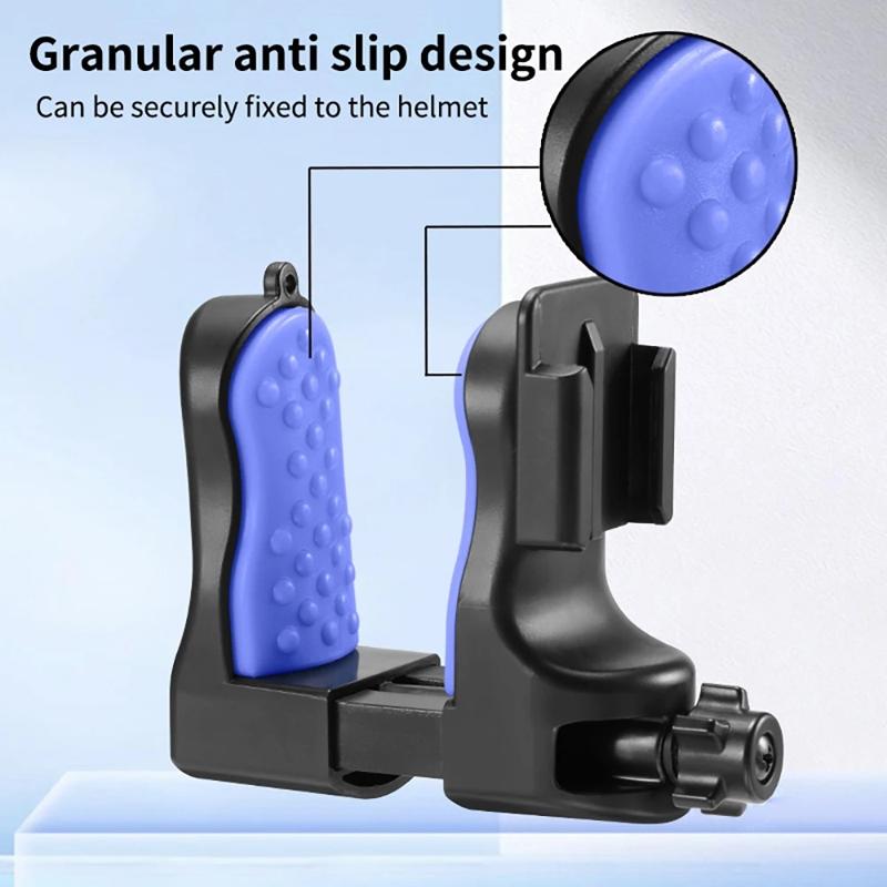 Universal Motorcycle Helmet Mount for Gopro Dji and Sjcam Cameras - Set 1