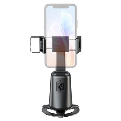 Auto Tracking Gimbal Stabilizer With Fill Light And Selfie Stick - 360 Degree Rotation