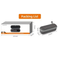 Portable Storage Case for Dji Pocket 3 - Complete Protection for Travel - Full Set Bag