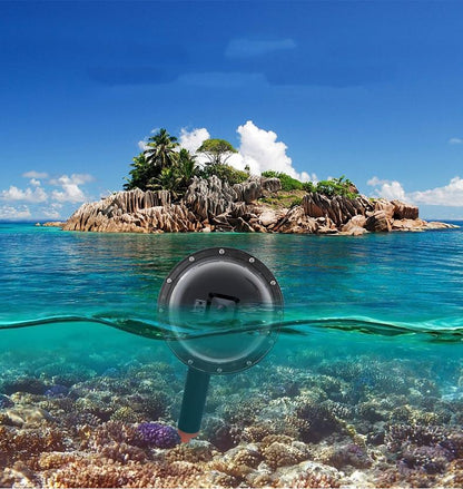 Underwater Camera Dome Port with Shutter Trigger Lens
