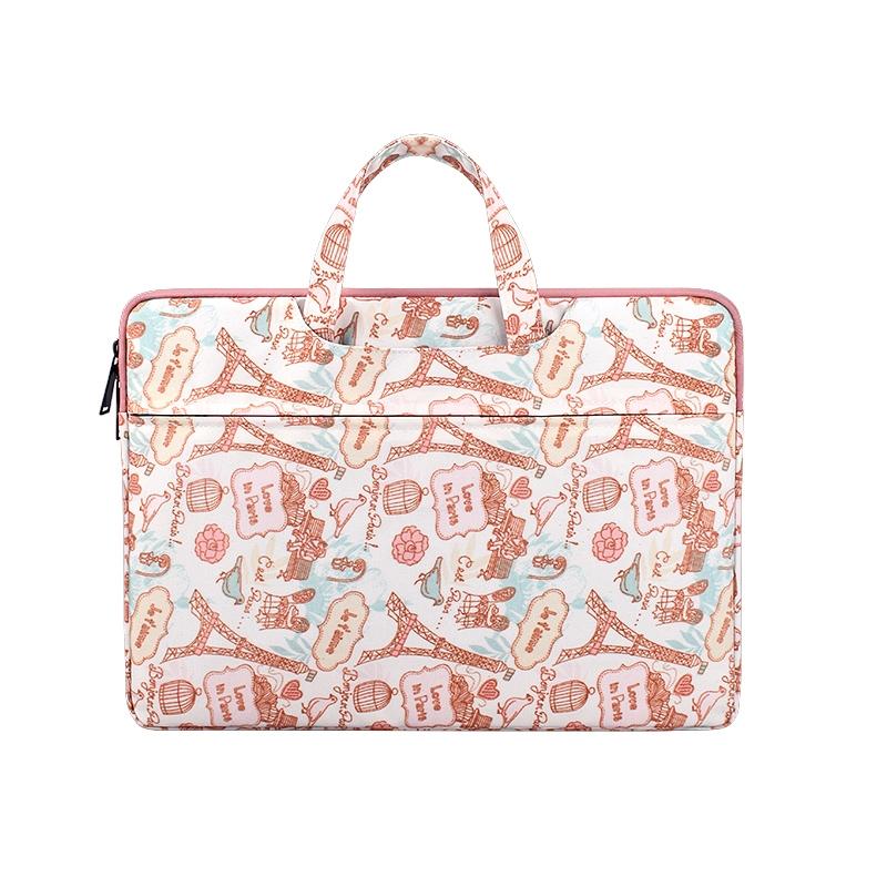 Waterproof Canvas Laptop Handbag - Fits 13.3 Inch