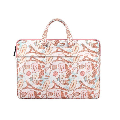 Waterproof Canvas Laptop Handbag - Fits 13.3 Inch