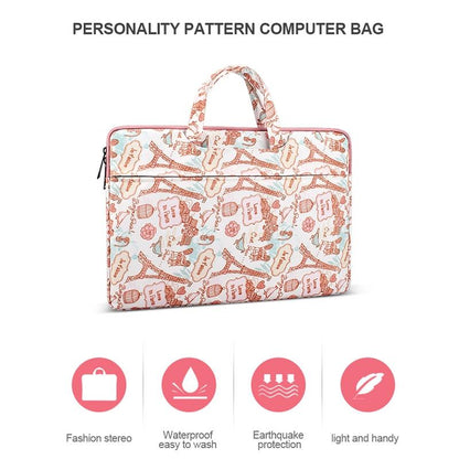 Waterproof Canvas Laptop Handbag - Fits 13.3 Inch