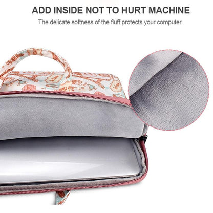 Waterproof Canvas Laptop Handbag - Fits 13.3 Inch