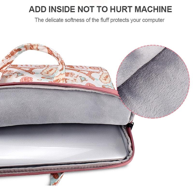 Waterproof Canvas Laptop Handbag - Fits 13.3 Inch