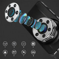 Hidden Dual-lens Car Dvr with Reversing Video Monitor