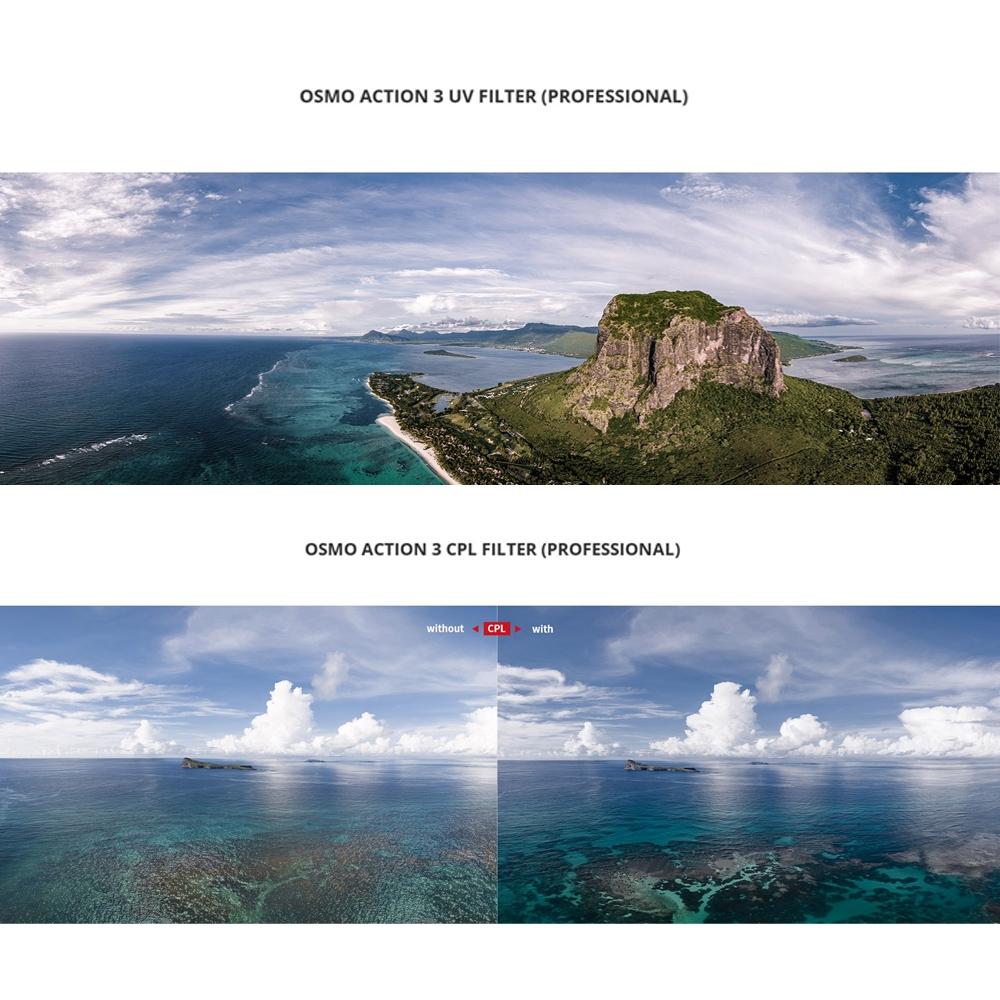 Pro Version Cpl Camera Lens Filter for Dji Action 3