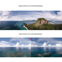 Pro Version Cpl Camera Lens Filter for Dji Action 3