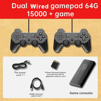 K9 Game Console - 64G 15000 Games Double Battle Tv Built-In Cable
