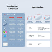 Tempered Film Protective Stickers for Insta360 Ace Amagisn Sports Camera - 6 In 1