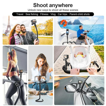 Versatile Octopus Tripod For Action Camera And Phone - Flexible Mount