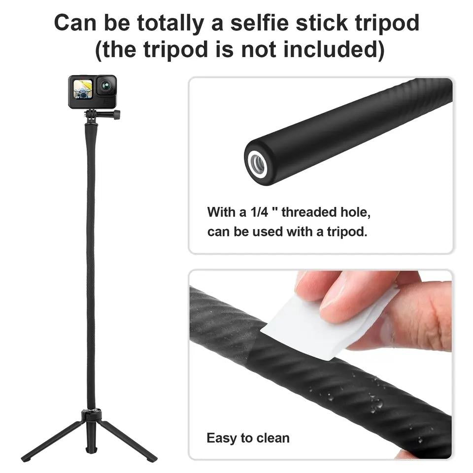 Versatile Octopus Tripod For Action Camera And Phone - Flexible Mount