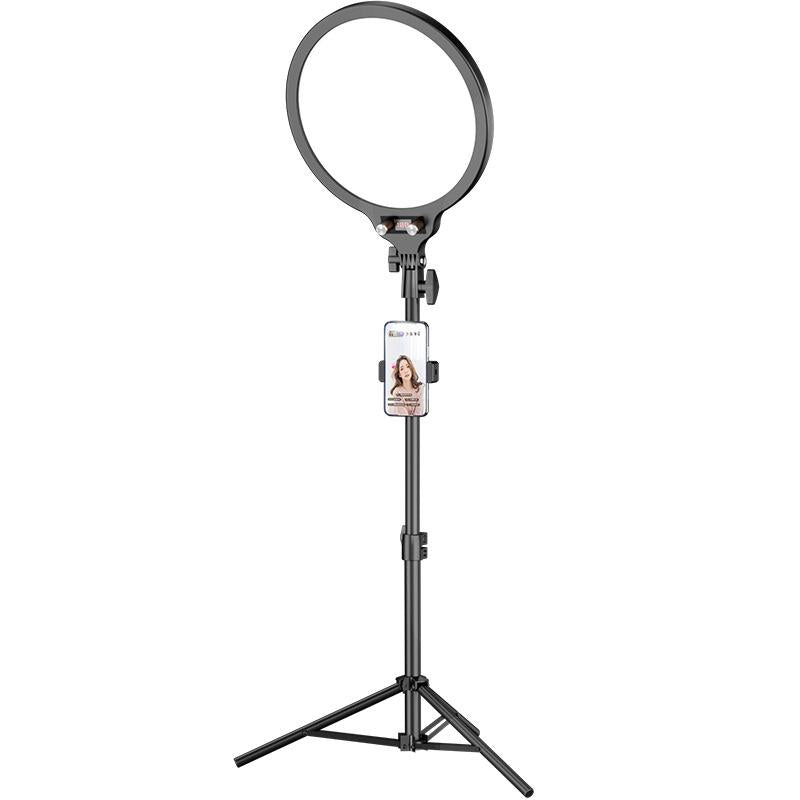 Full-screen Selfie Ring Light Tripod Set for Live Stream - 210cm Height - 55Cm Bracket With Remote Control