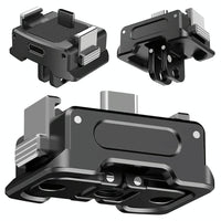 Quick Release Mount Adapter For Dji Osmo Pocket 3 Camera 1 / 4 Inch Hole - With Tripod