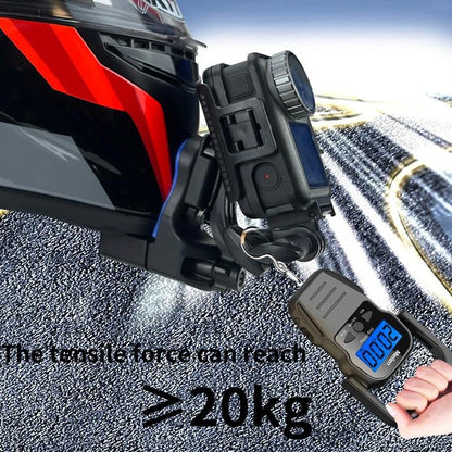 Universal Motorcycle Helmet Mount for Gopro Dji and Sjcam Cameras - Set 2