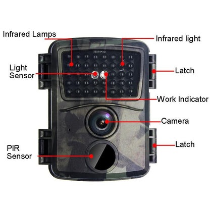 20mp 1080p Infrared Cameras with 38 Ir Lamps for Hd Monitoring