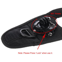 360 Degree Palm Strap Mount for Gopro Hero12 - Glove Style