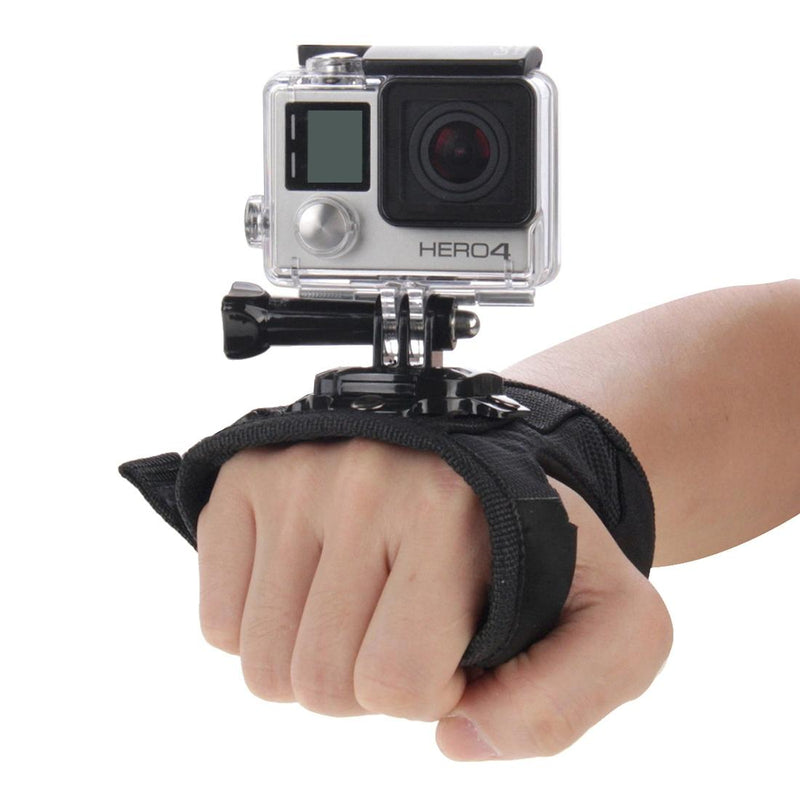 360 Degree Palm Strap Mount for Gopro Hero12 - Glove Style