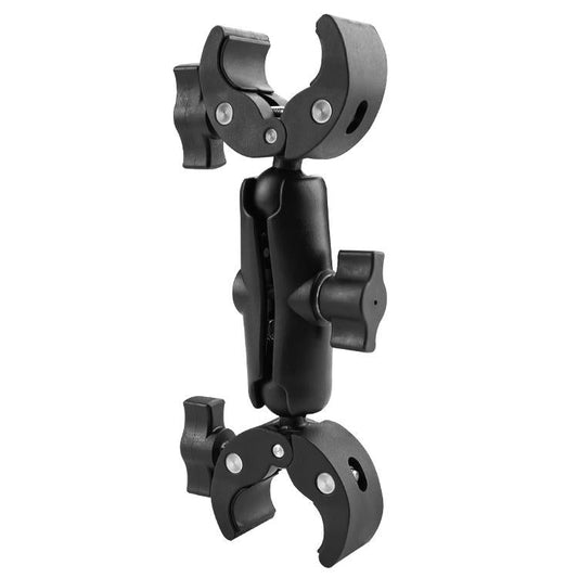18cm Dual Head Motorcycle Handlebar Mount - 28Cm