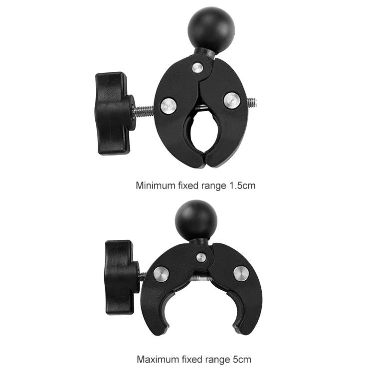 18cm Dual Head Motorcycle Handlebar Mount - 28Cm