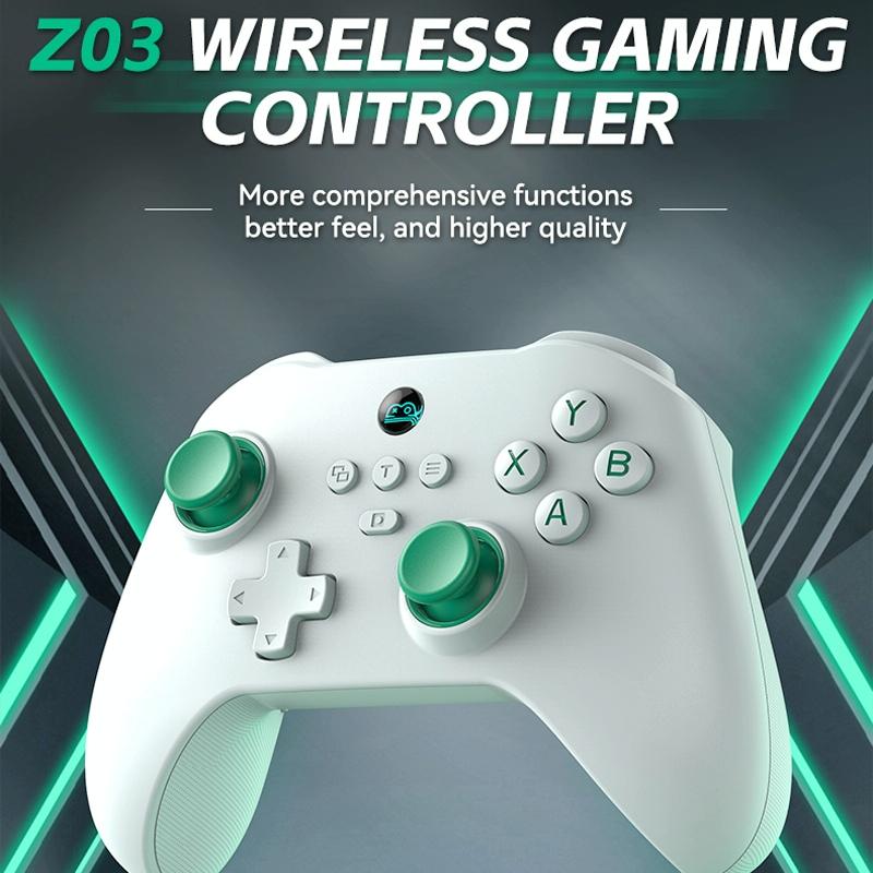 Wireless Bluetooth Game Controller For Switch Ios Android Pc Ps3 Ps4 - Black - Star White