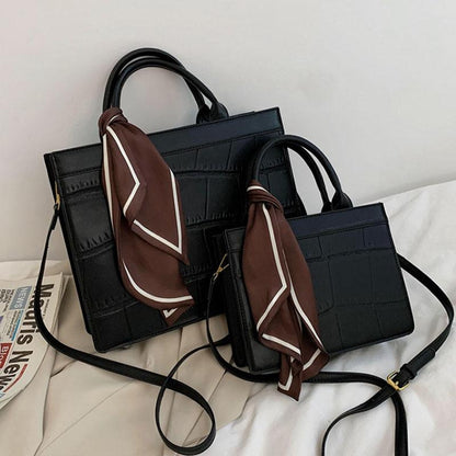 Black Crossbody Bag For Women Versatile & Large - Khaki Large