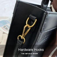 Black Crossbody Bag For Women Versatile & Large - Khaki Large