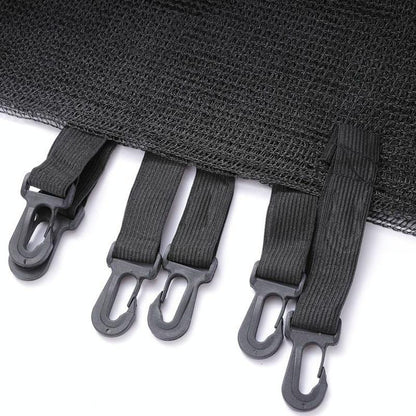 6 Pole Outdoor Trampoline Safety Net 1.5M Diameter Jump Pad