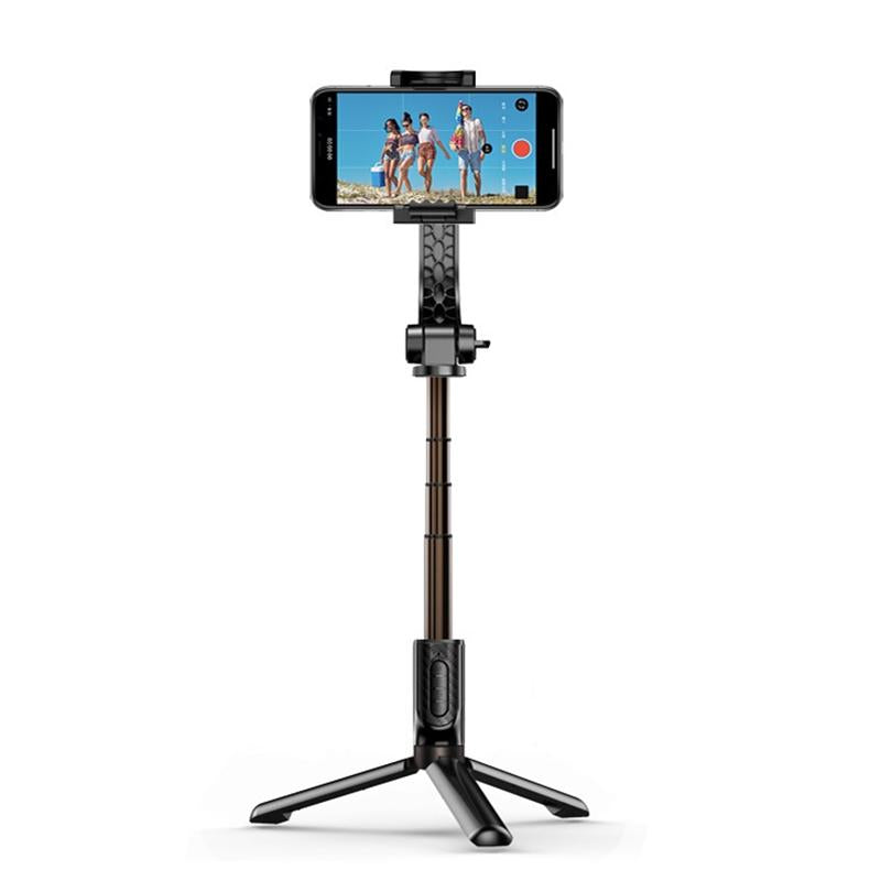 Foldable 3-In-1 Gimbal Stabilizer With Bluetooth Remote And Tripod For Smartphones