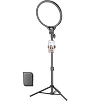Full-screen Selfie Ring Light Tripod Set for Live Stream - 210cm Height - 210Cm Bracket With Remote Control