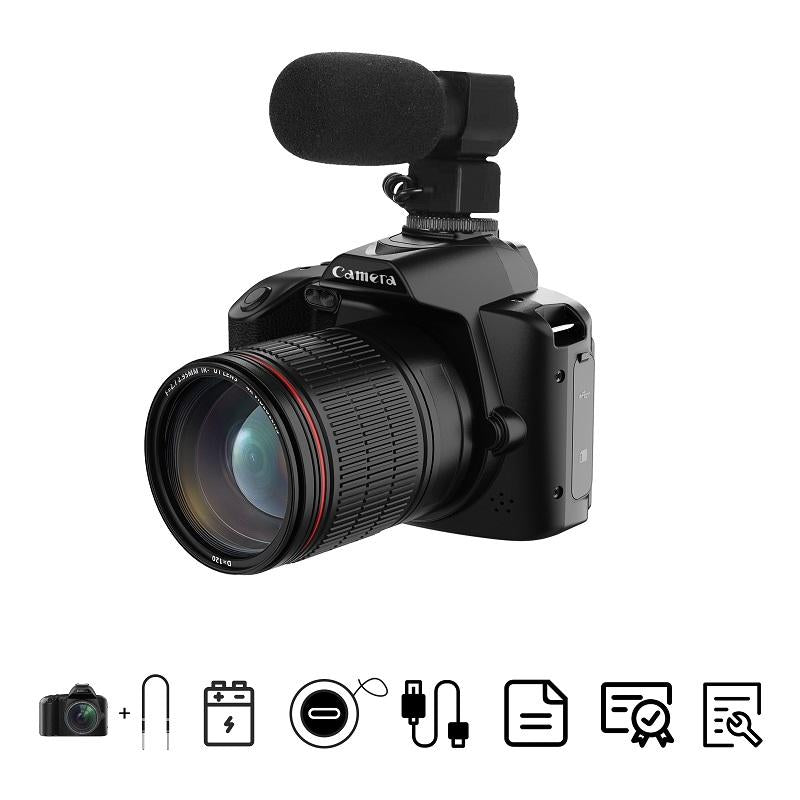 Dual-Camera Night Vision 64 Million Pixel High-Definition Wifi Digital Camera Standard & Fill Light - Standard+Microphone