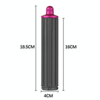 For Dyson Airwrap Hair Dryer Hs01 / Hs05 / Hd08 18.6 X 4Cm Upgraded Long Curling Barrels Nozzle With Short Adapter Golden