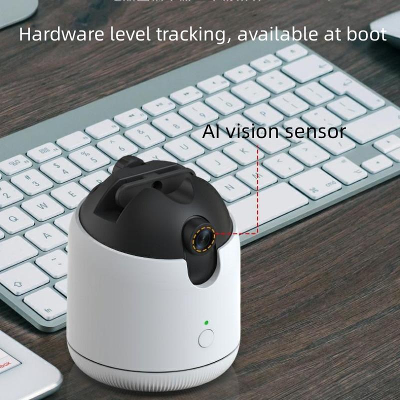 360 Degree Smart Desktop Ptz With Automatic Face / Object Tracking