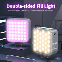 Portable Dimmable Rgb Fill Light for Photography and Phone