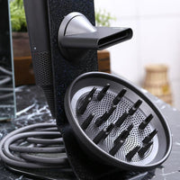 Universal Hair Dryer Stand No Drilling Black
