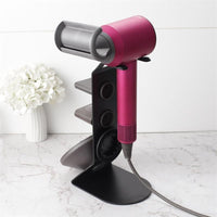 Universal Hair Dryer Stand No Drilling Black