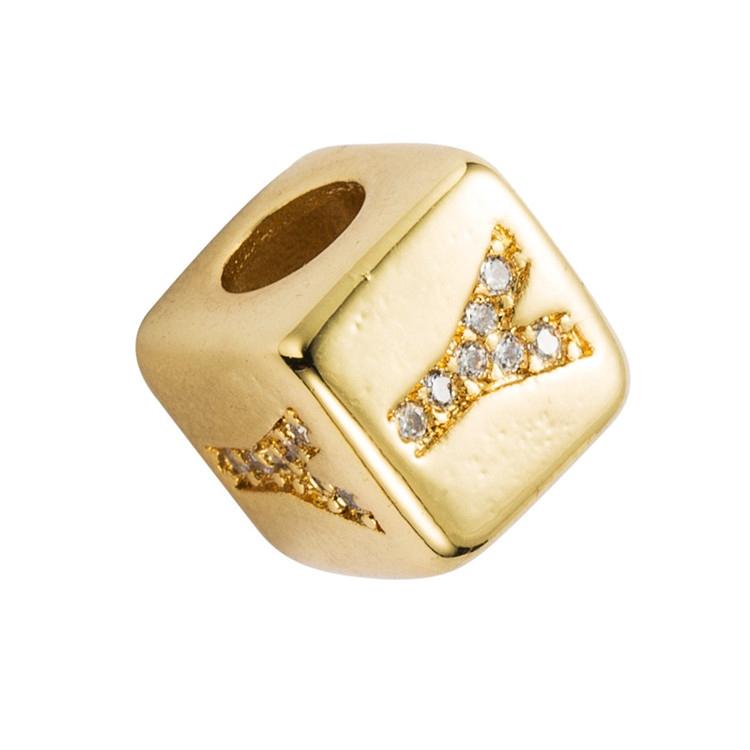 Brass Micro Inlaid Couple Red String Bracelet Diy Jewelry Style - Y