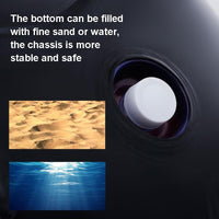 Vertical Inflatable Punching Bag Tumbler - Pvc Adult / Child 1.6M Height