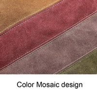 Multi Layer Canvas Crossbody Bag For Women Simple Design