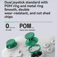 Wireless Bluetooth Game Controller For Switch Ios Android Pc Ps3 Ps4 - Black - Star White+Bracket