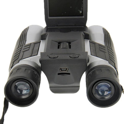 5Mp 12X32 Zoom Telescope Binocular Digital Camera With 2.0 Tft Lcd Screen - Black