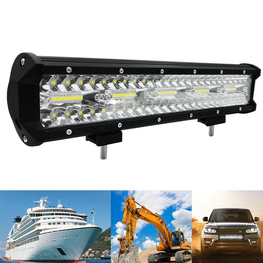 15 Inch 75W 7500Lm 6000K Led Strip Working Refit Off - Road Vehicle Lamp Roof Strip Light